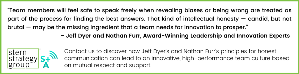Fast-Track Efficient Innovation by Embracing Intellectual Honesty
