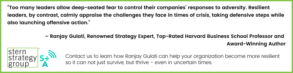 Thriving on Turmoil: Resilience as a New Competitive Edge
