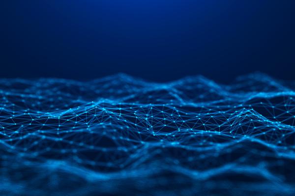 Abstract representation of AI