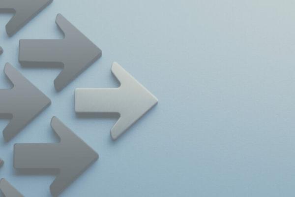 Arrows heading in the right direction, signifying leadership and influence.